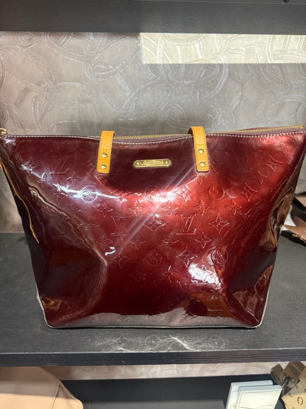 LouIs Vuitton Vernis Bellevue Tote Year2006